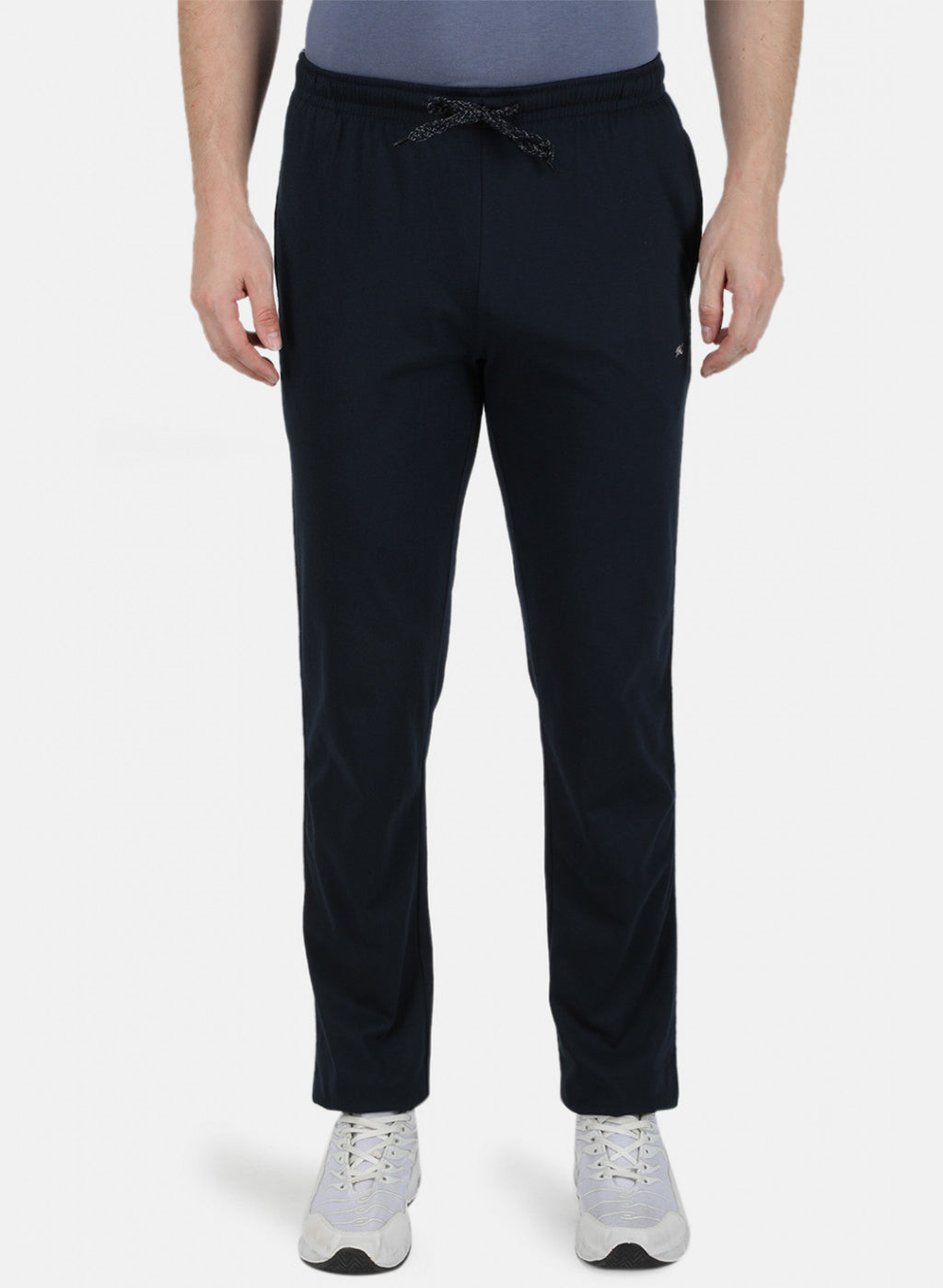 Mens NAvy Blue Plain Lower