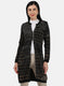 Women Black Solid Cardigan