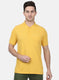 Mens Gold Plain T-Shirts