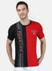 Mens Red Printed T-Shirt