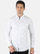 Men White Printed Shirt