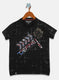 Boys Black Printed T-Shirt