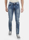 Mens Blue Skinny Denim