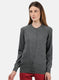 Women Grey Solid Cardigan