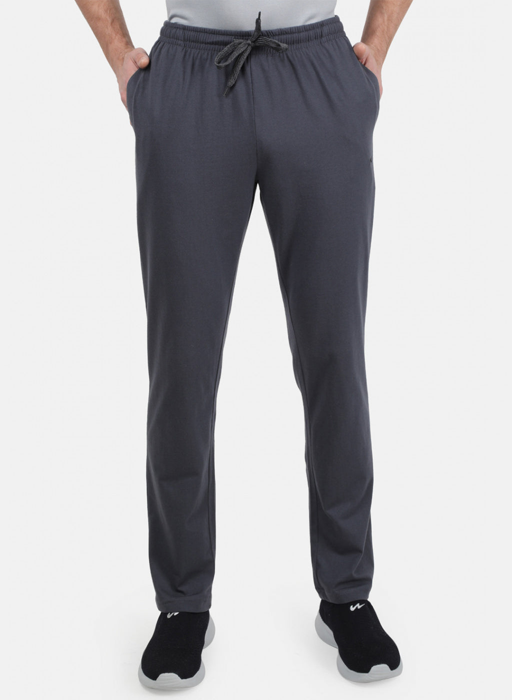 Mens Grey Plain Lower