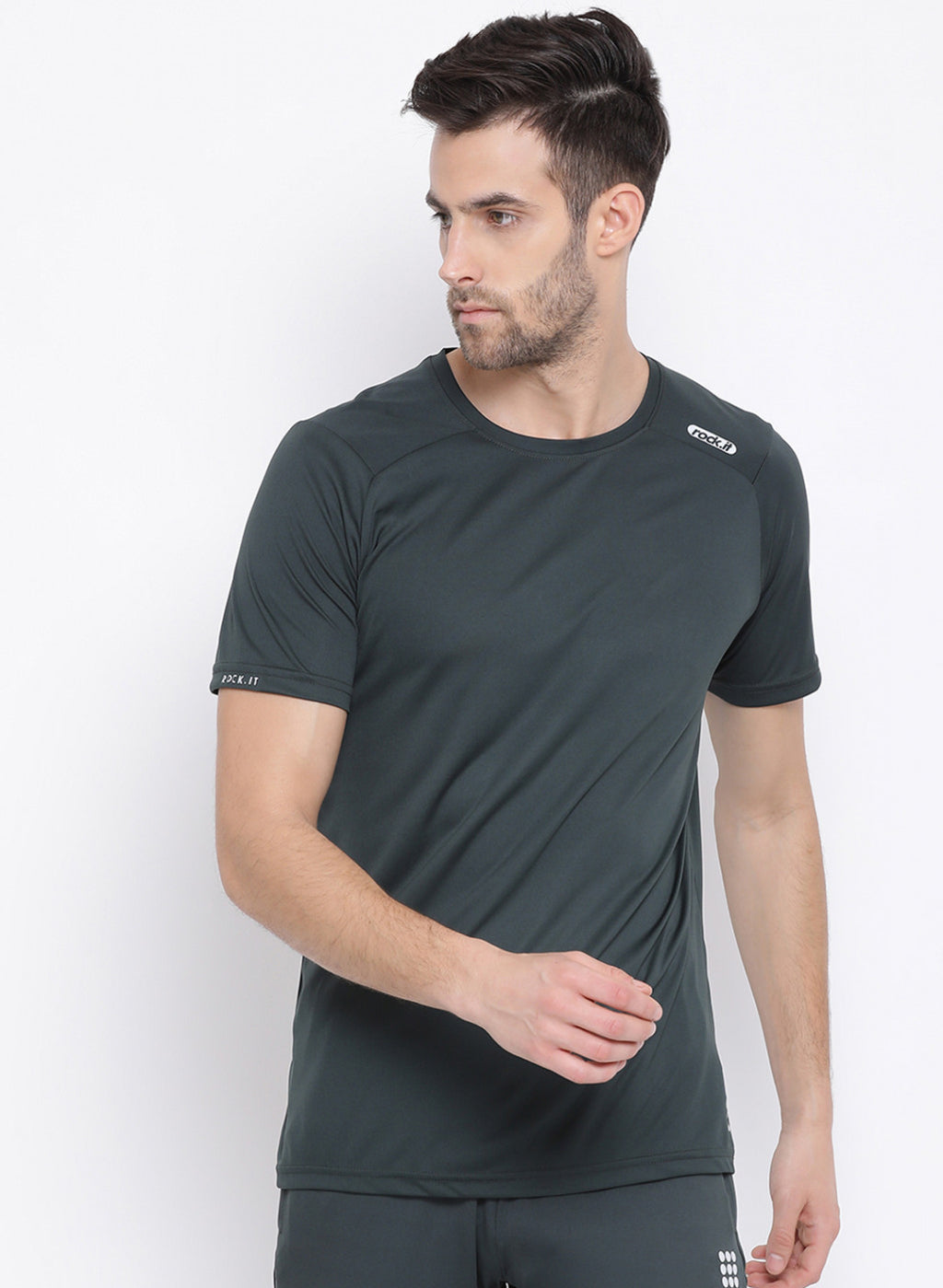 Rock.it NAvy Round Neck Regular Fit T-Shirt