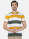 Mens Mustard Stripe T-Shirt