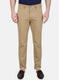 Mens Khaki Slim Trouser