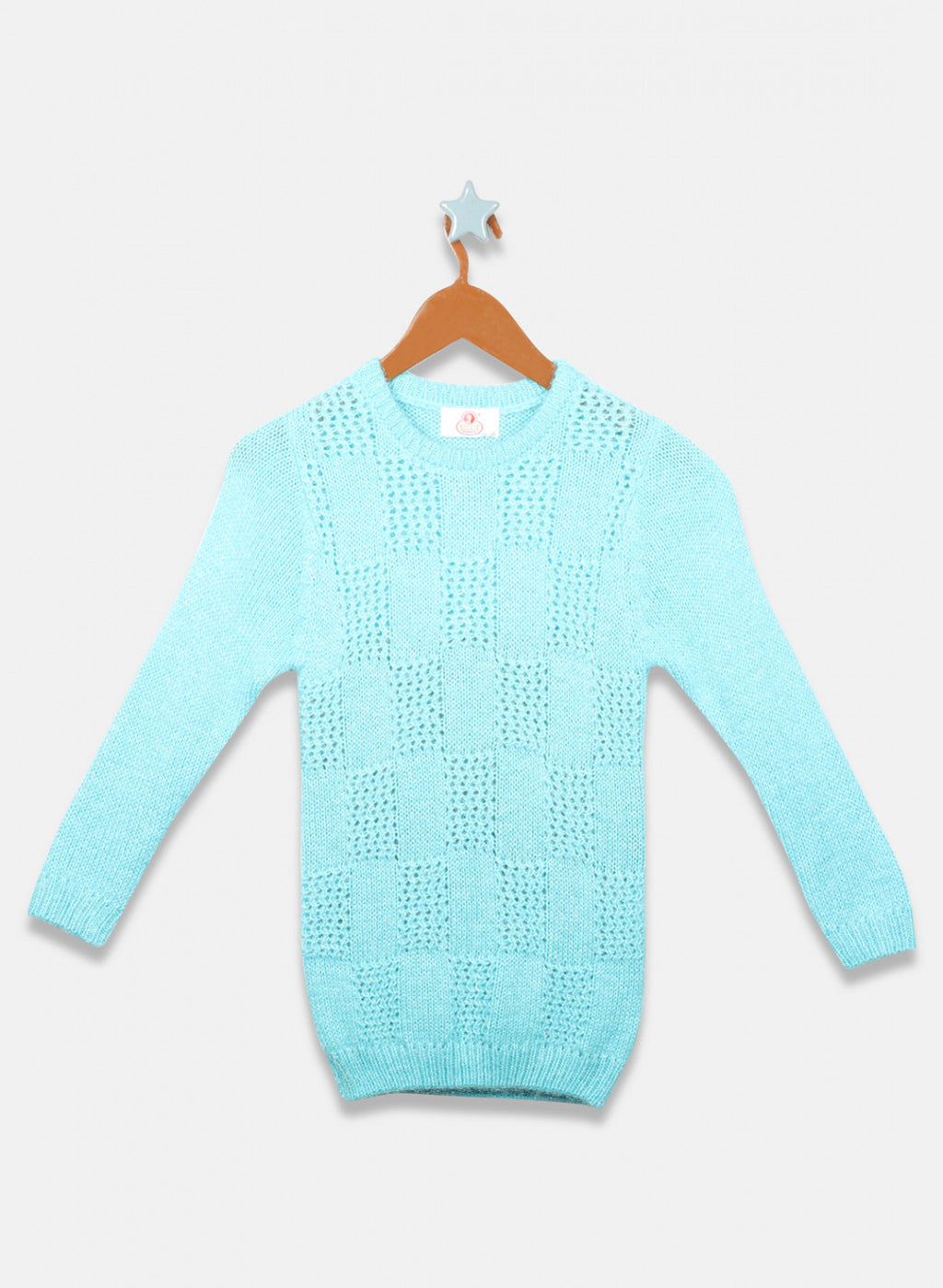Oswal Blue Girls Top