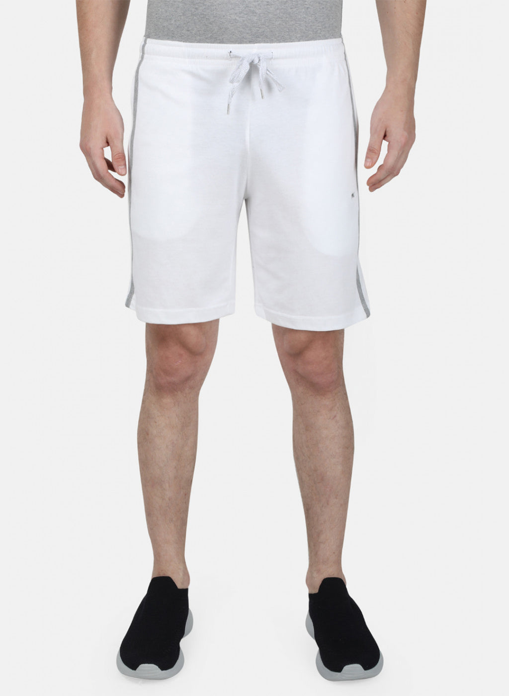 Mens White Plain Bermuda