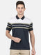 Mens Olive Stripe T-Shirt