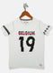 Boys Grey Printed T-Shirts