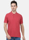 Mens Red Plain T-Shirts