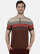 Mens Multi Color Stripe T-Shirt