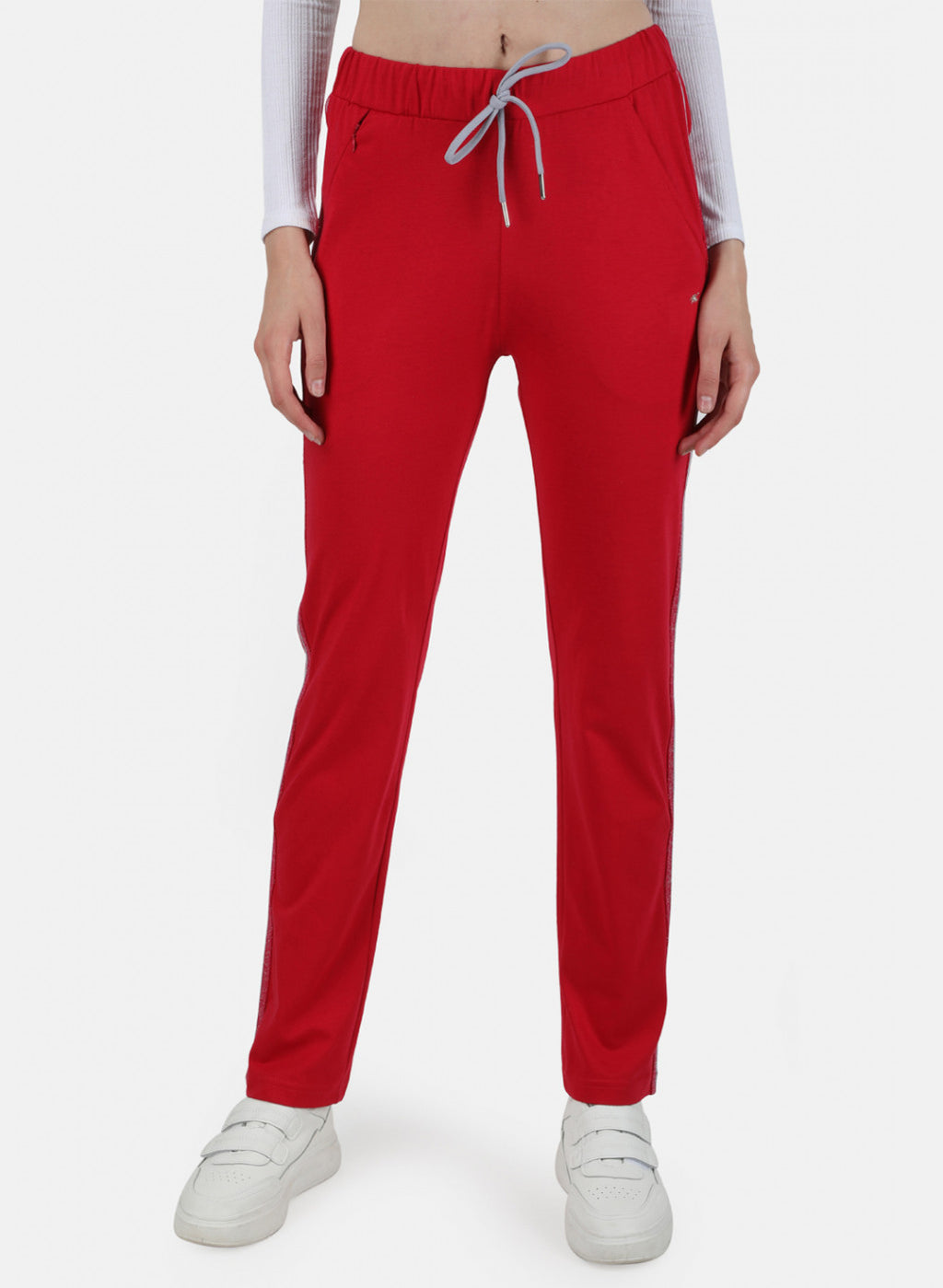 Womens Dark Pink Regular Lower