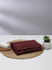 Maroon Cotton 525 GSM Bath Towel