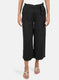 Womens Black Stripe Palazzo