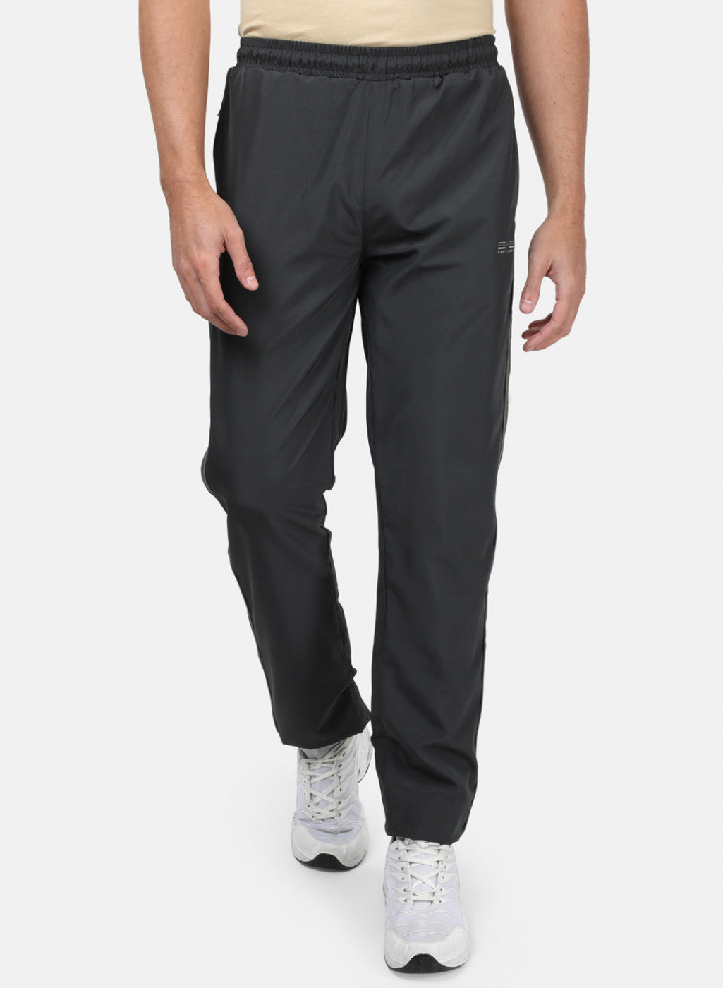 Men Grey Plain Lowers