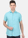 Mens Blue Stripe Linen Shirt