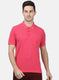Mens Pink Plain T-Shirts