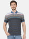 Mens Multi Color Stripe T-Shirt
