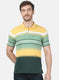 Mens Yellow Stripe T-Shirt