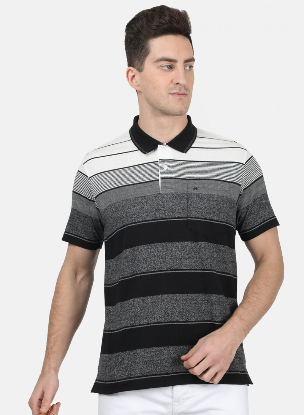 Mens Black Stripe T-Shirt