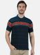 Mens Blue Stripe T-Shirt