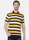 Mens Yellow Stripe T-Shirt