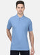 Mens Blue Plain T-Shirts