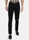 Mens Black Plain Denims