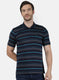 Mens Blue Stripe T-Shirt