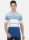 Mens Blue Stripe T-Shirt