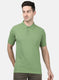 Mens Green Plain T-Shirts
