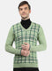 Men Green Solid Pullover