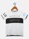 Boys Grey Printed T-Shirts