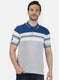 Mens Blue Stripe T-Shirt