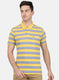 Mens Yellow Stripe T-Shirt