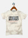 Boys Beige Printed T-Shirts