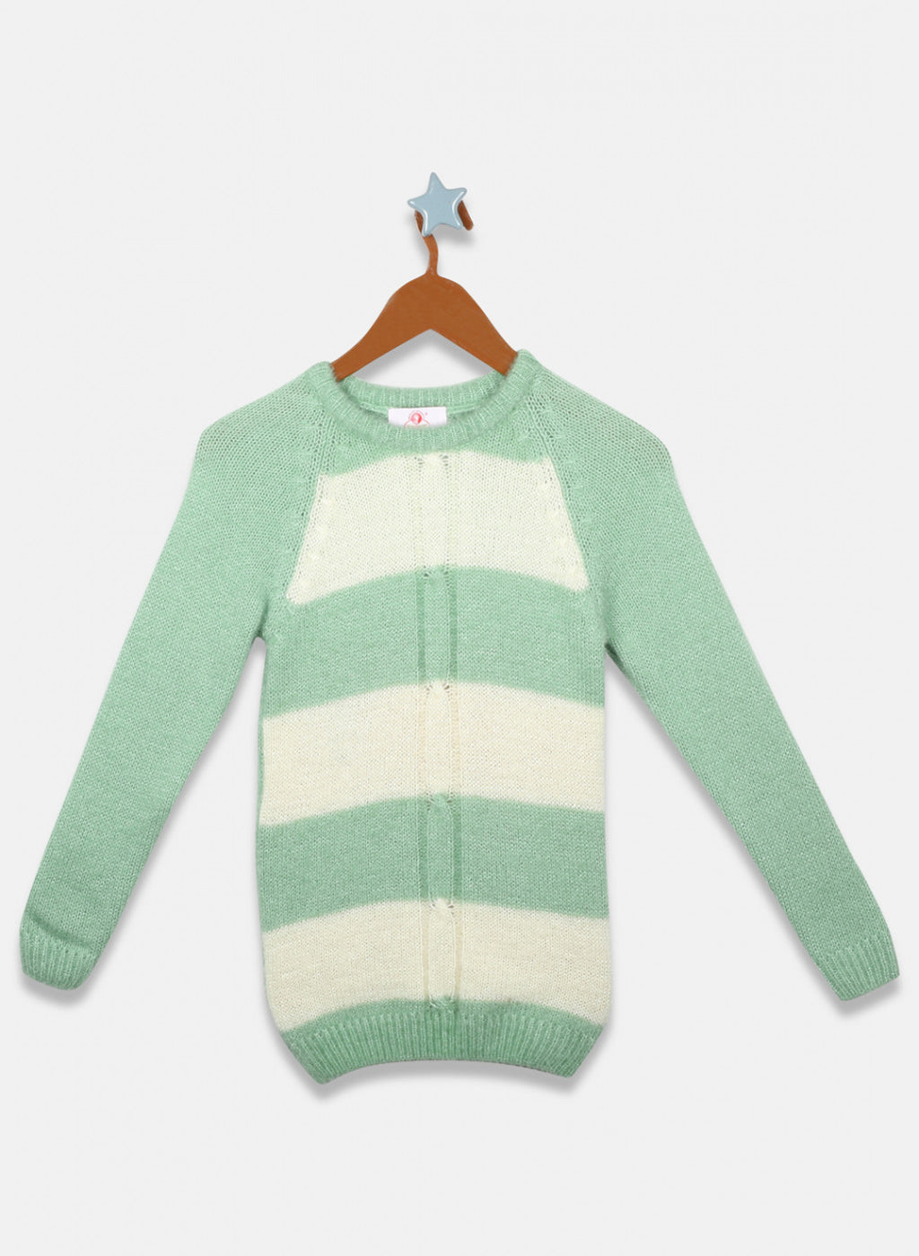 Oswal Green Girls Top