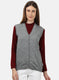 Women Grey Solid Cardigan
