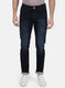 Mens NAvy Blue Skinny Denim