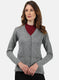 Women Grey Solid Cardigan
