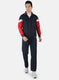 Men NAvy Blue Plain Tracksuit