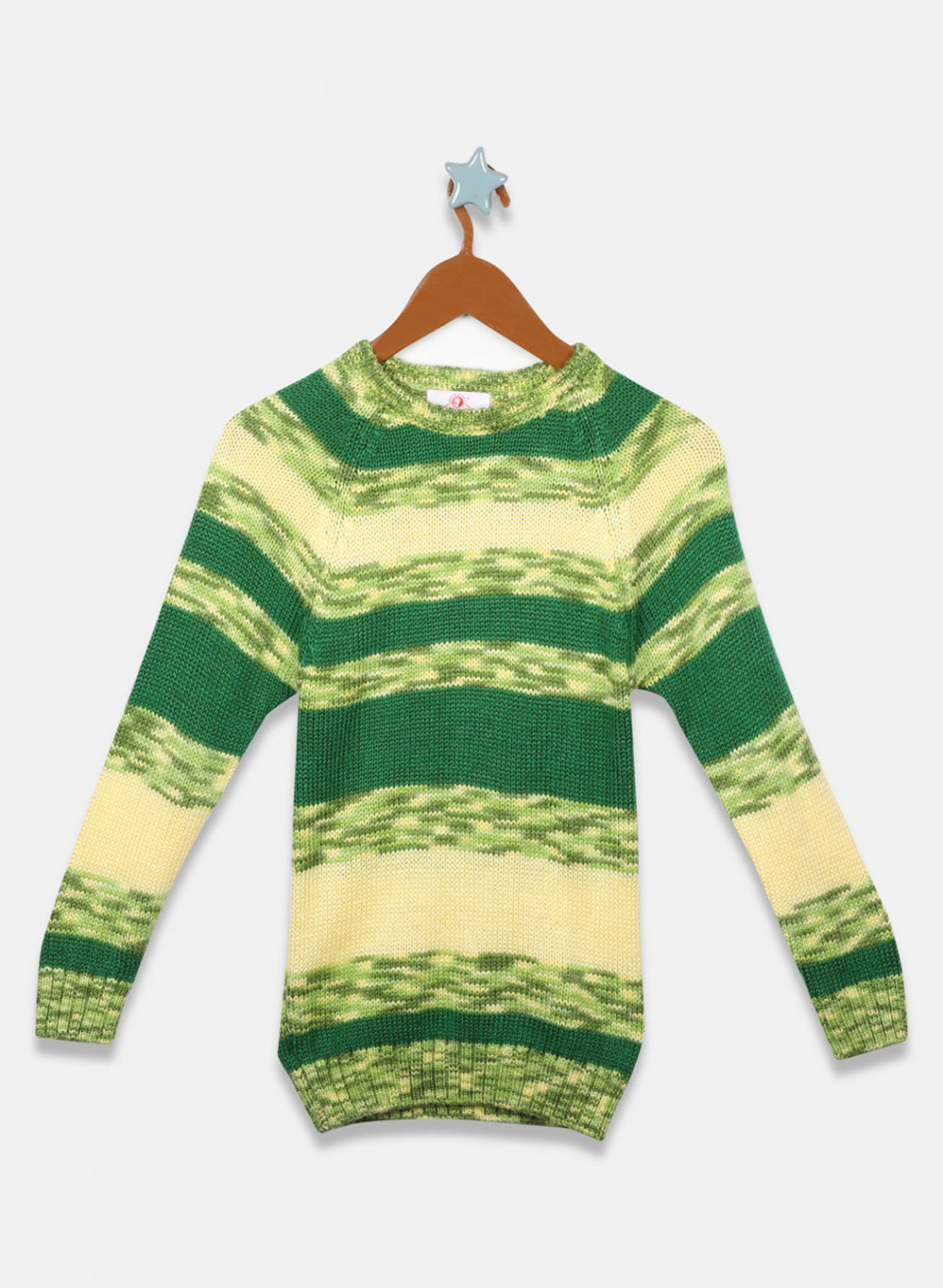 Oswal Green Girls Top