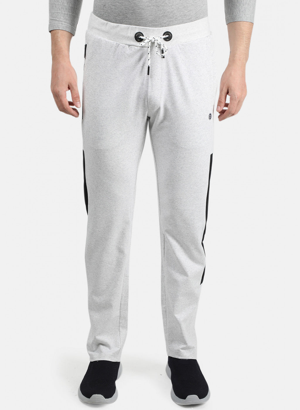 Men Grey Printed Winter Lower
