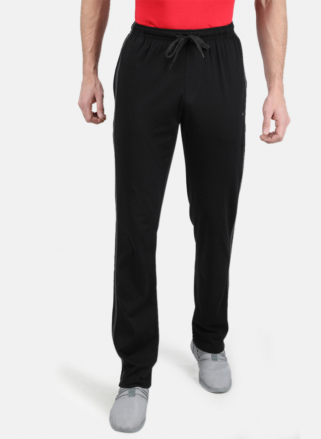 Mens Black Plain Lower