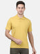 Mens Yellow Plain T-Shirts