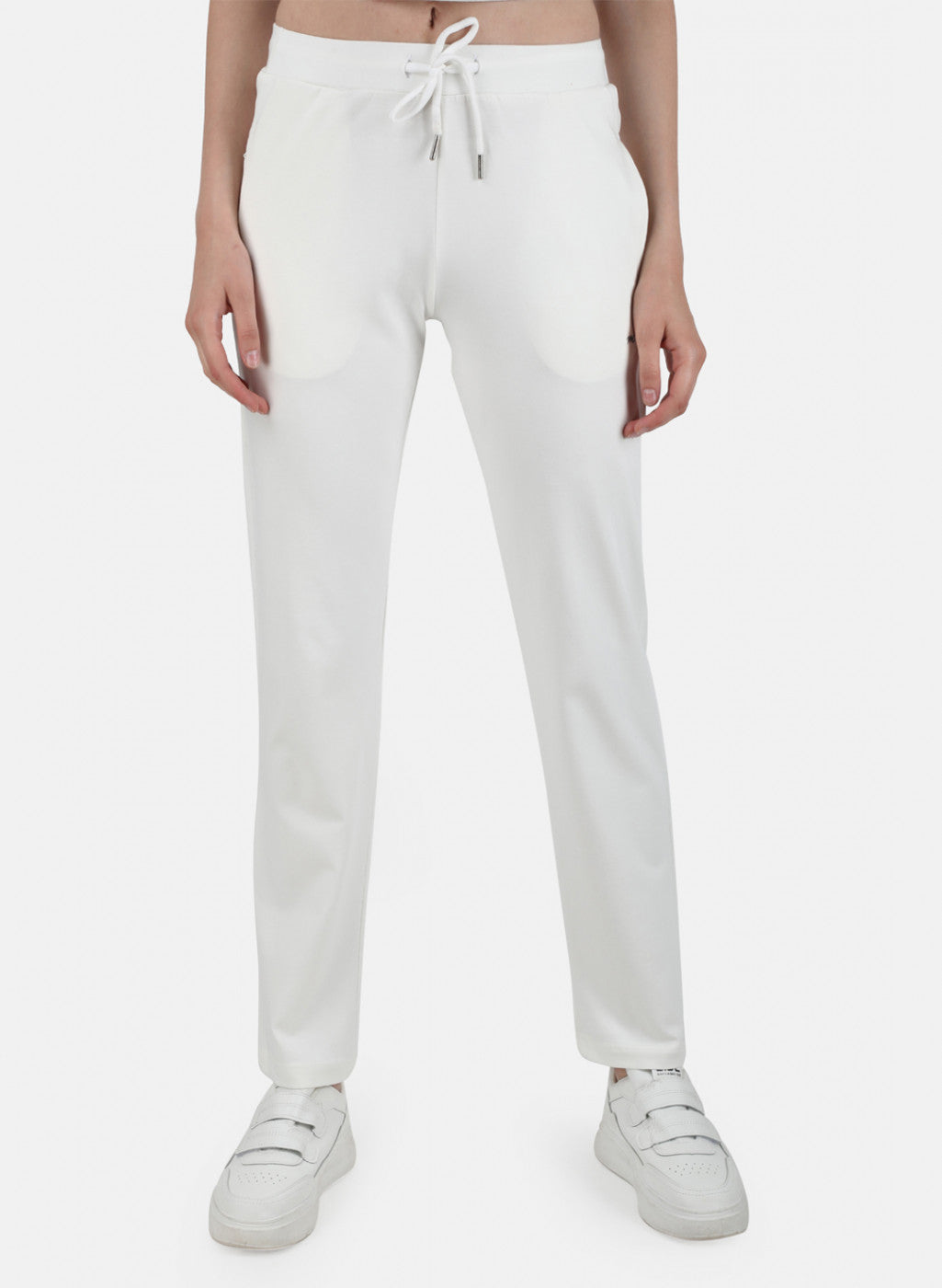 Womens Off White Regular Lower