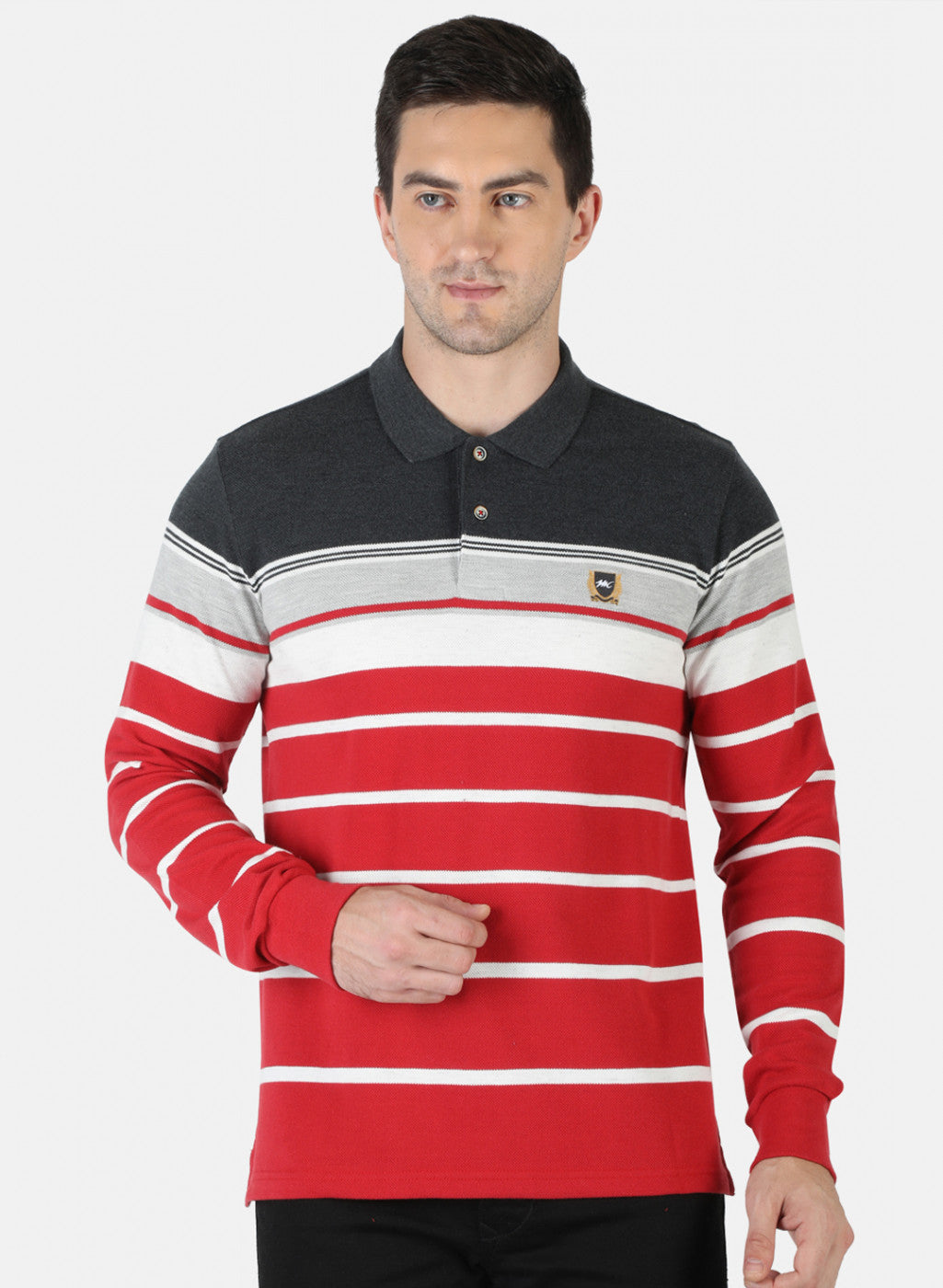 Men Red Stripe T-Shirt